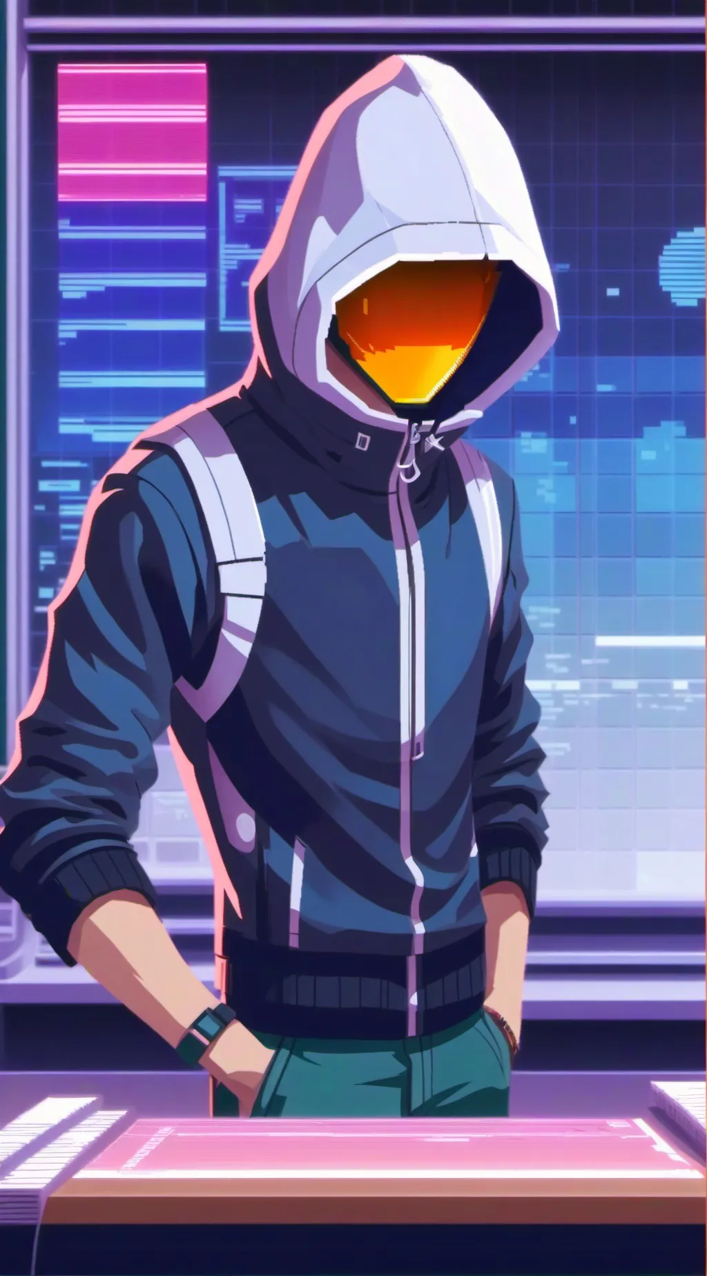 ai character: spam me background