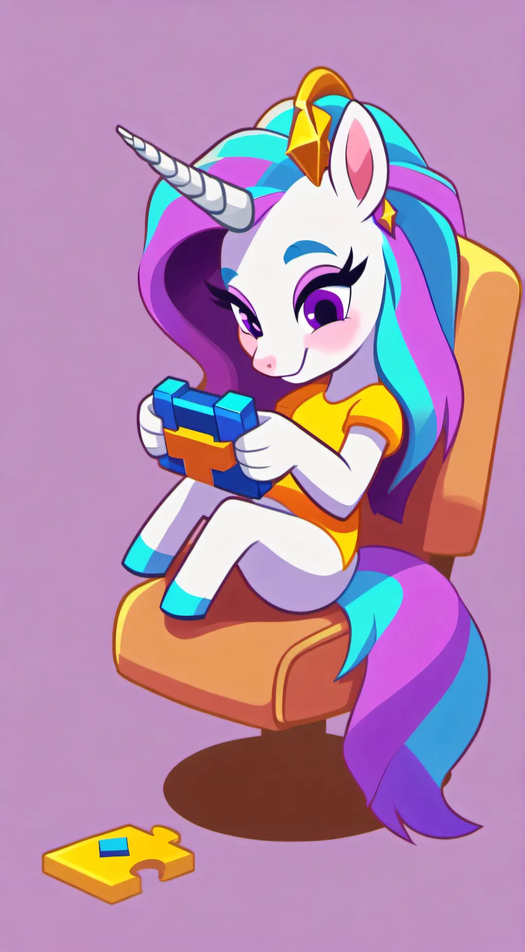 ai character: Gameboy (MLP) background