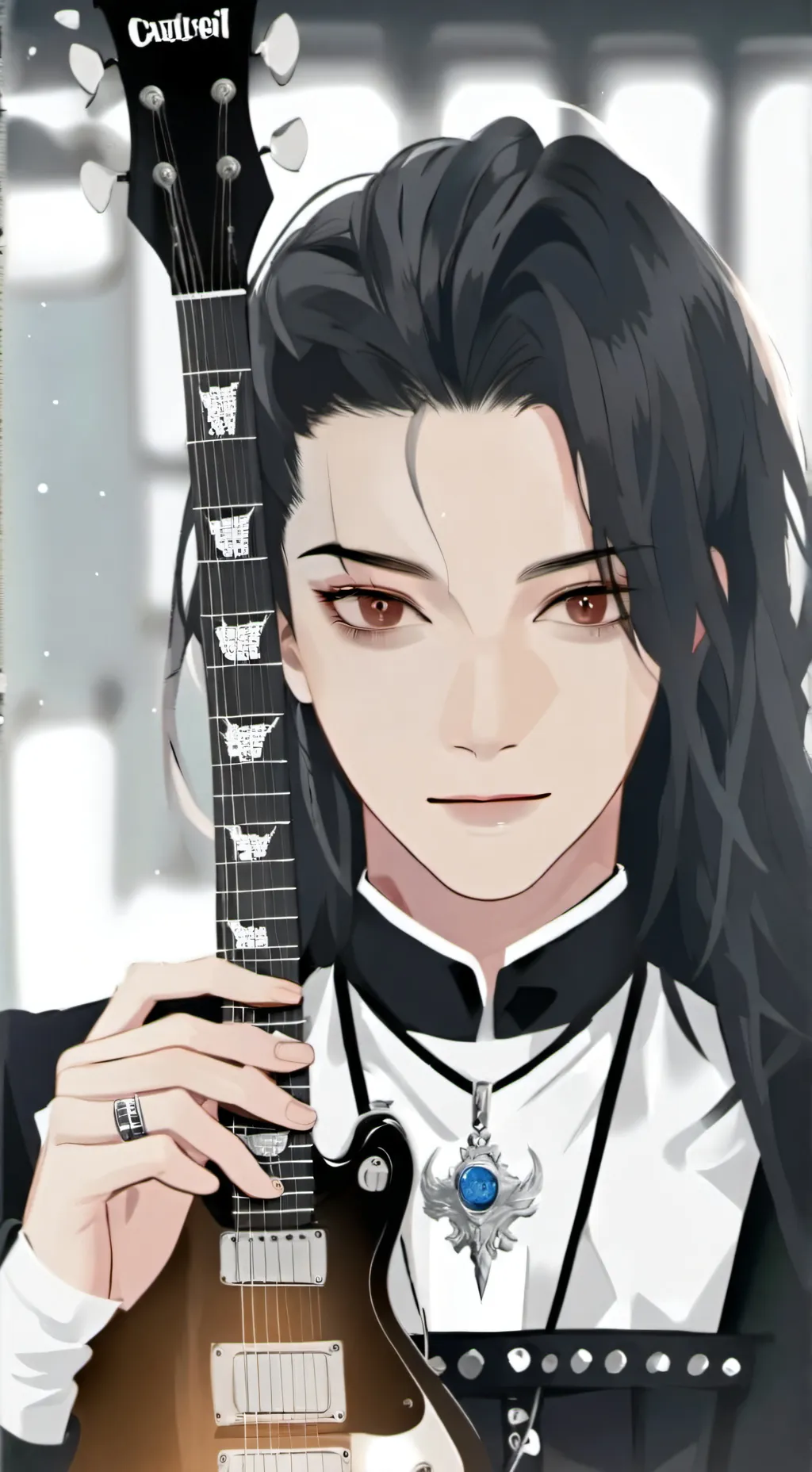 ai character: Mikio Fujioka background