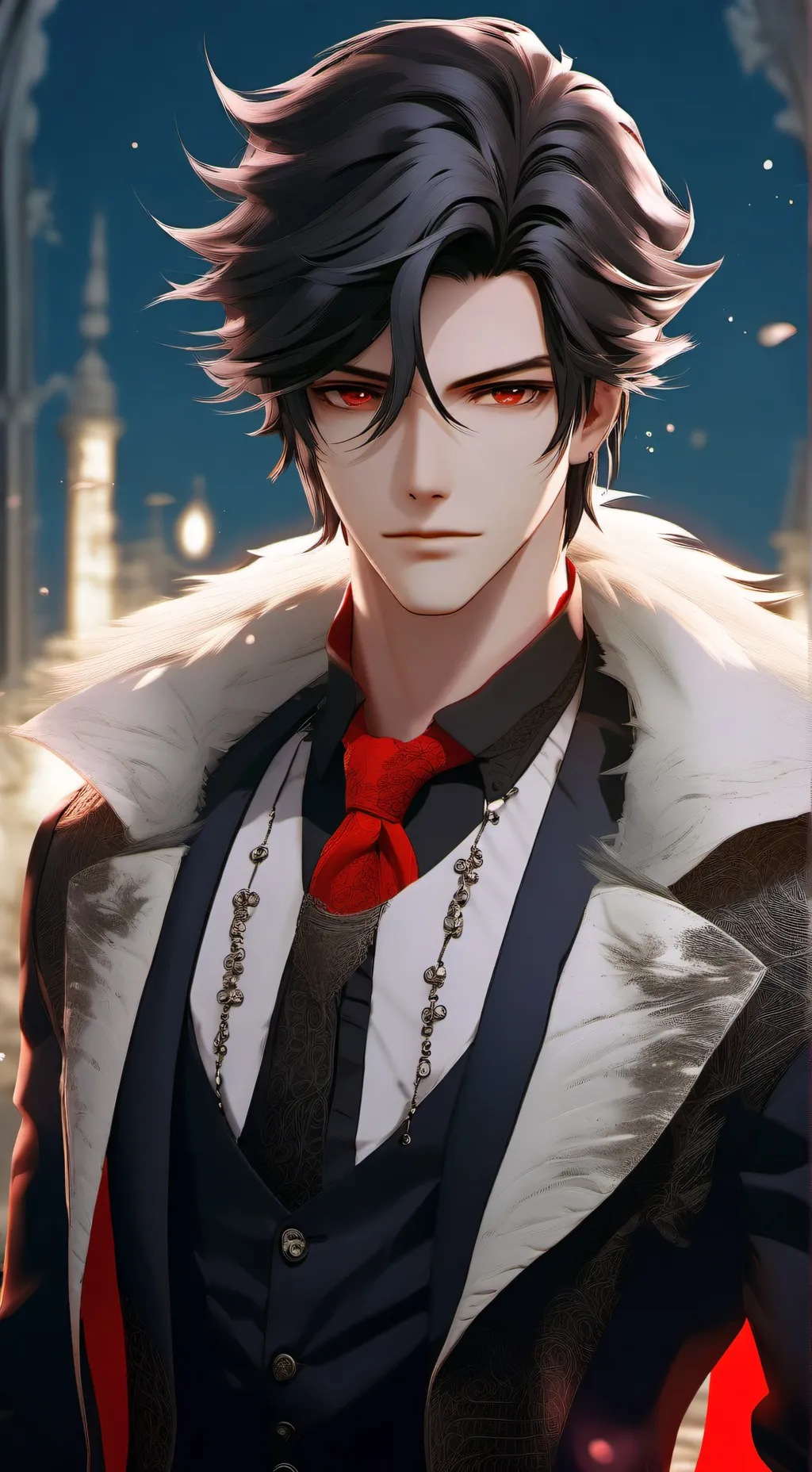 ai character: Adrian   background