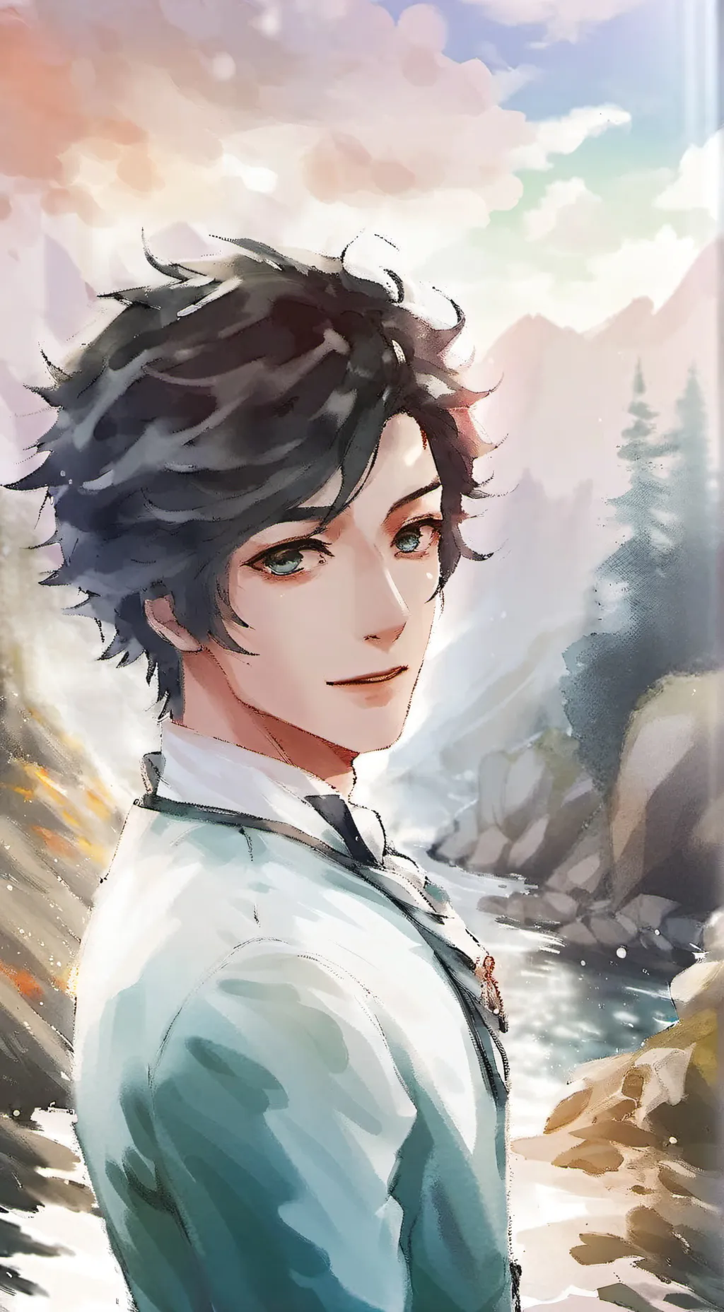 ai character: Elyas mukhris background