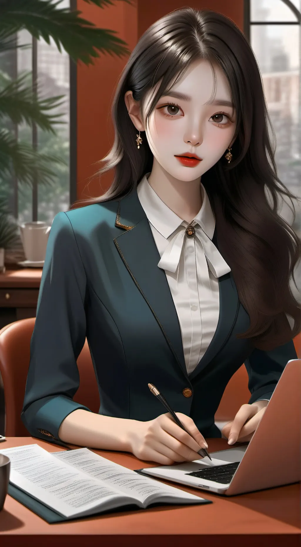 ai character: Jasmine Adams background