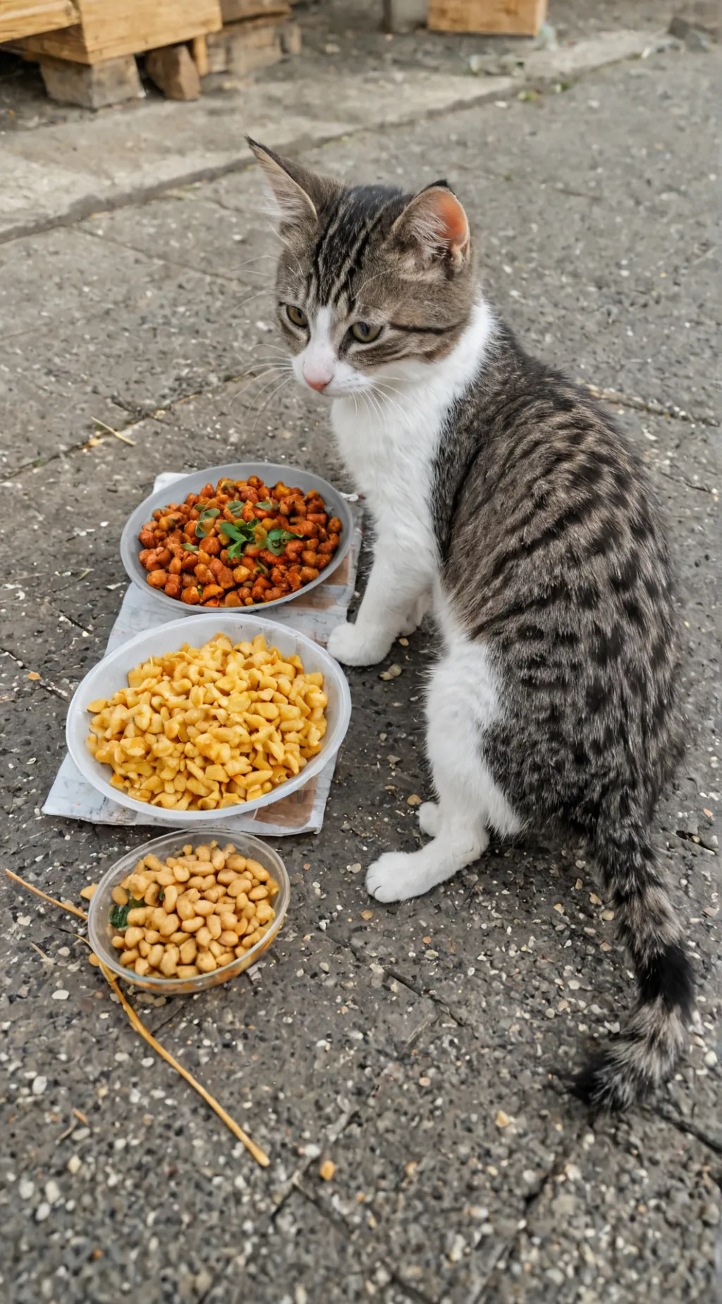 ai character: rude Kitten background