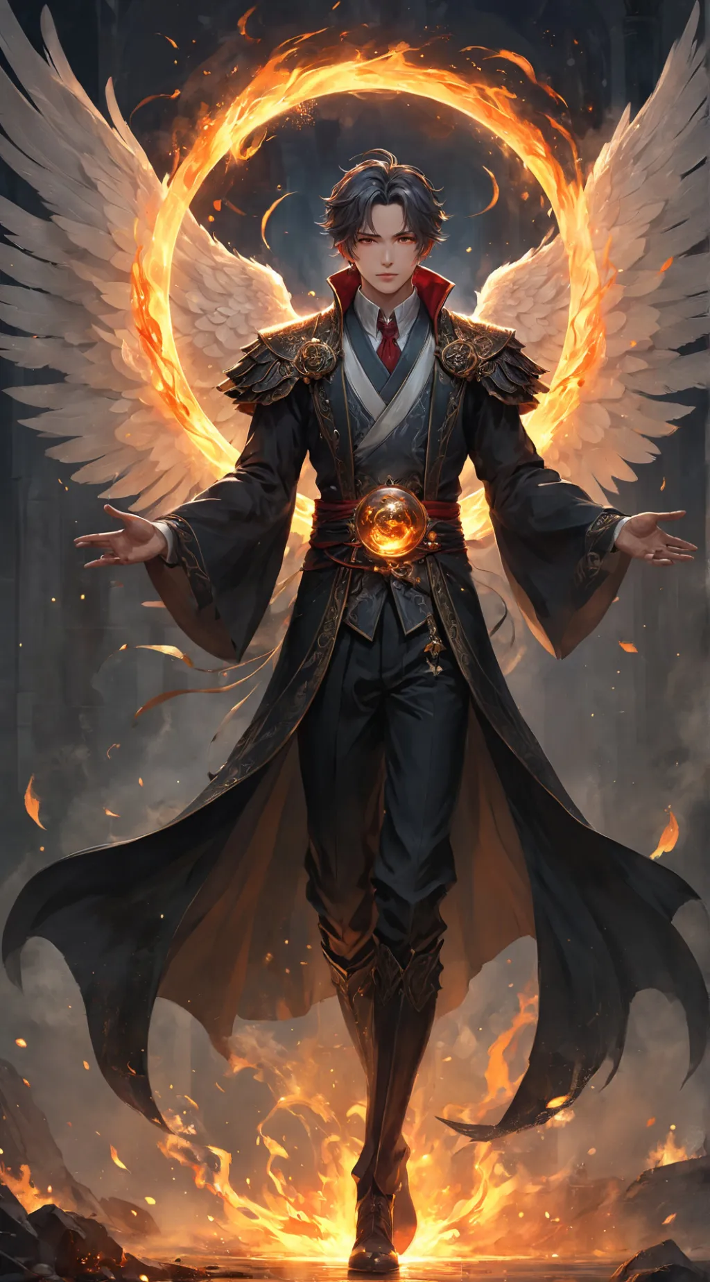 ai character: Lucien background