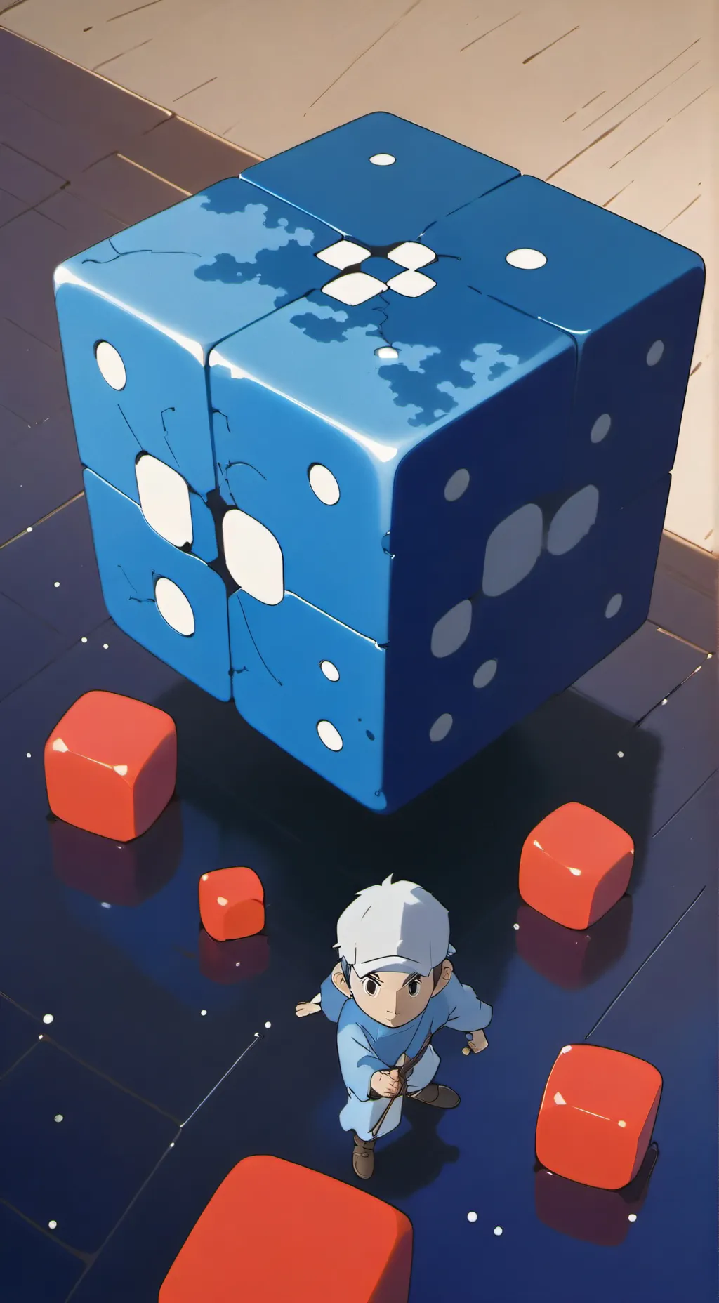ai character: Baby 1000 background