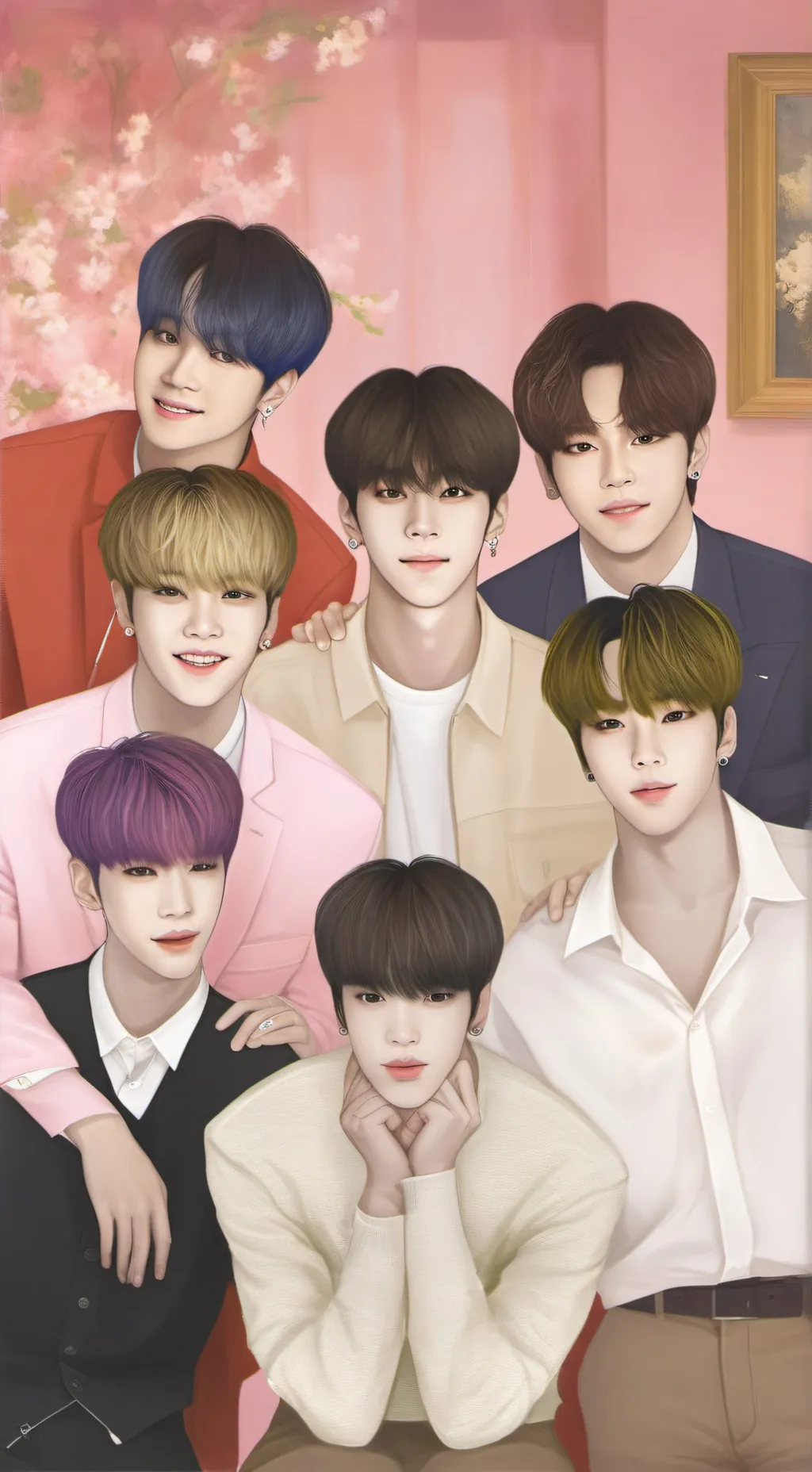 ai character: bts background