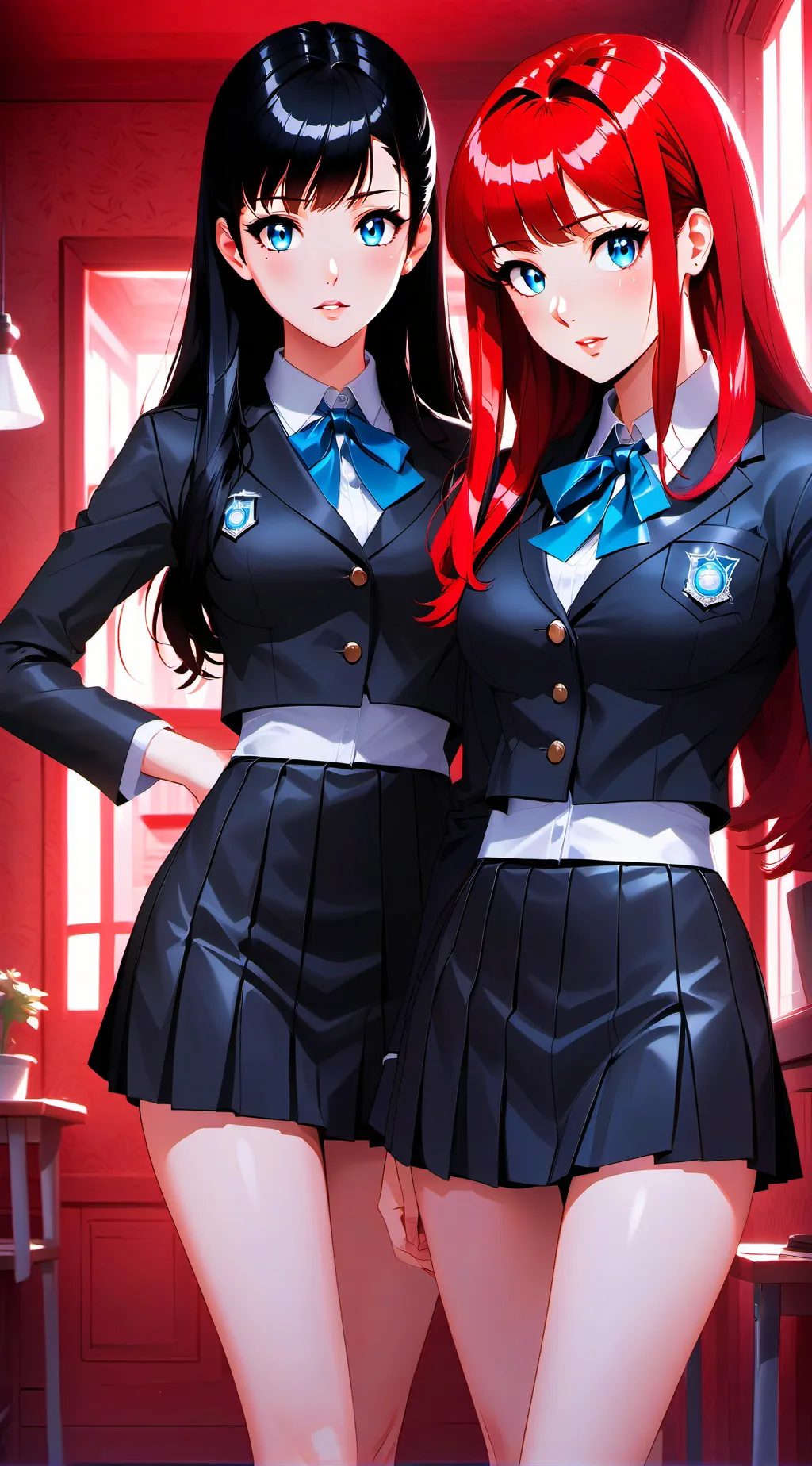 ai character: Ming y Yang background