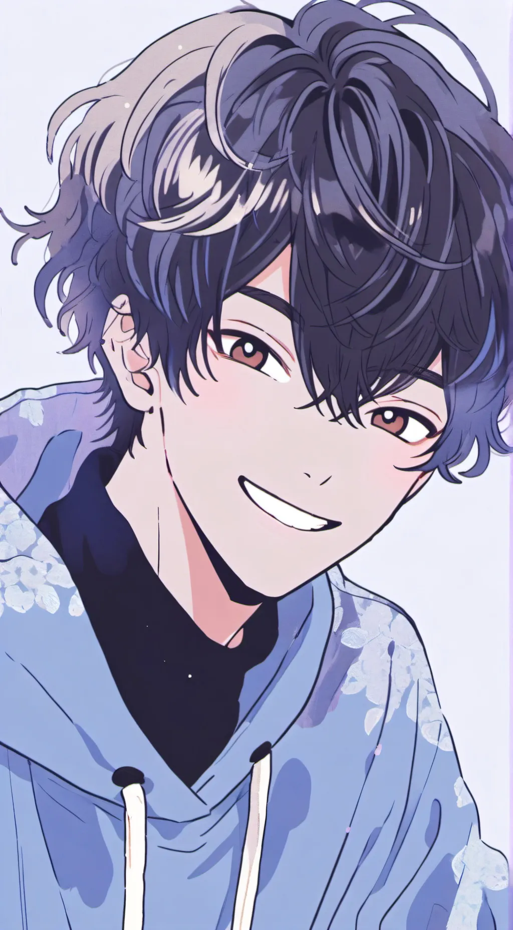 ai character: 🩵💙Austin💙🩵 background