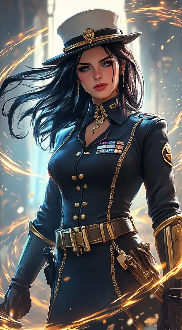 ai character: General Emma  background