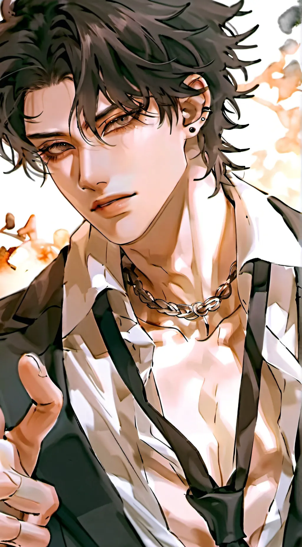 ai character: Leo background