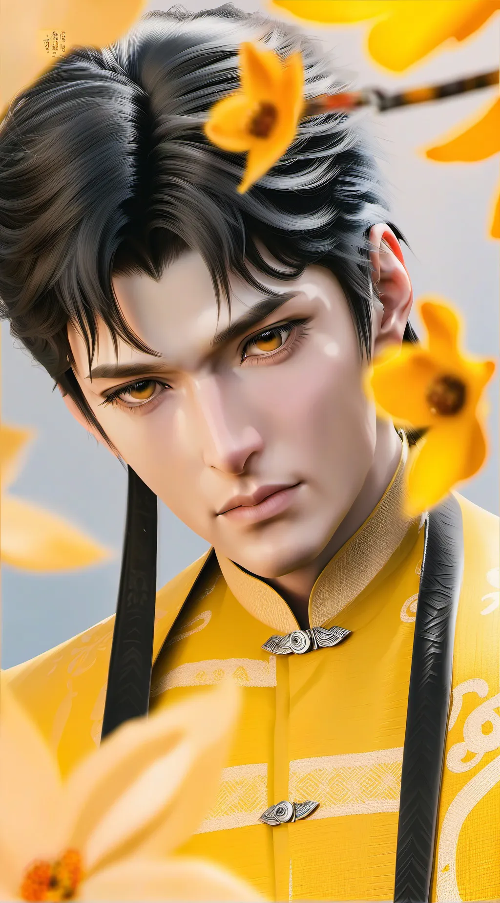 ai character: Sunburn background