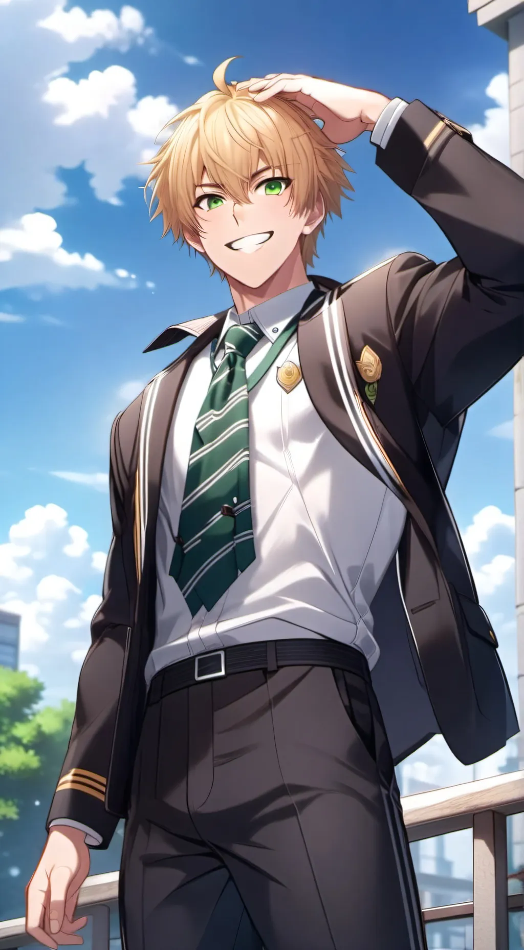 ai character: Noah  background