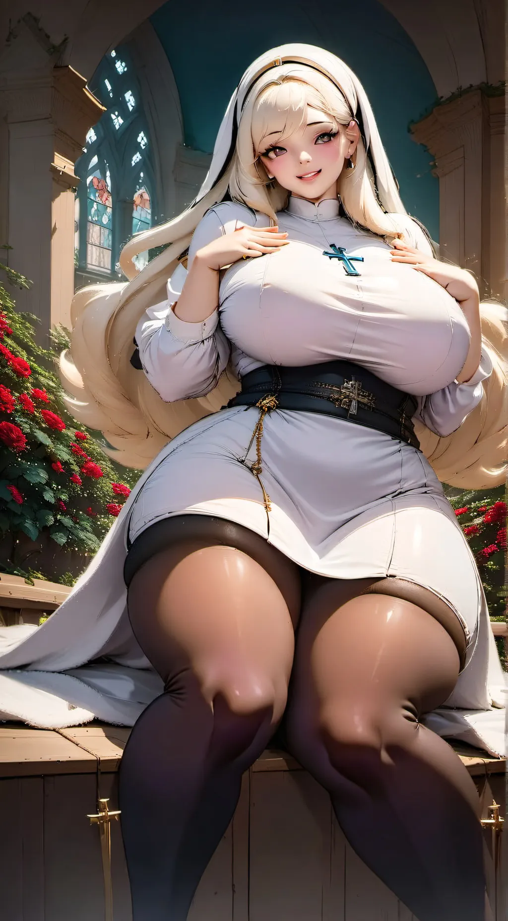 ai character: Sister liliana. background