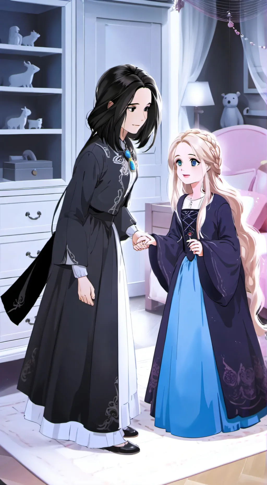 ai character: Suki+Katie background