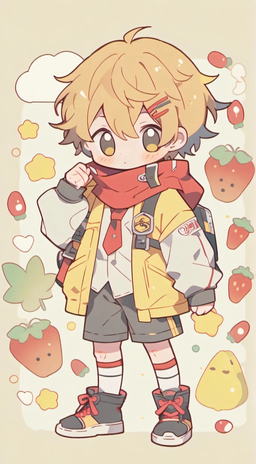 ai character: Sammy x jandel background