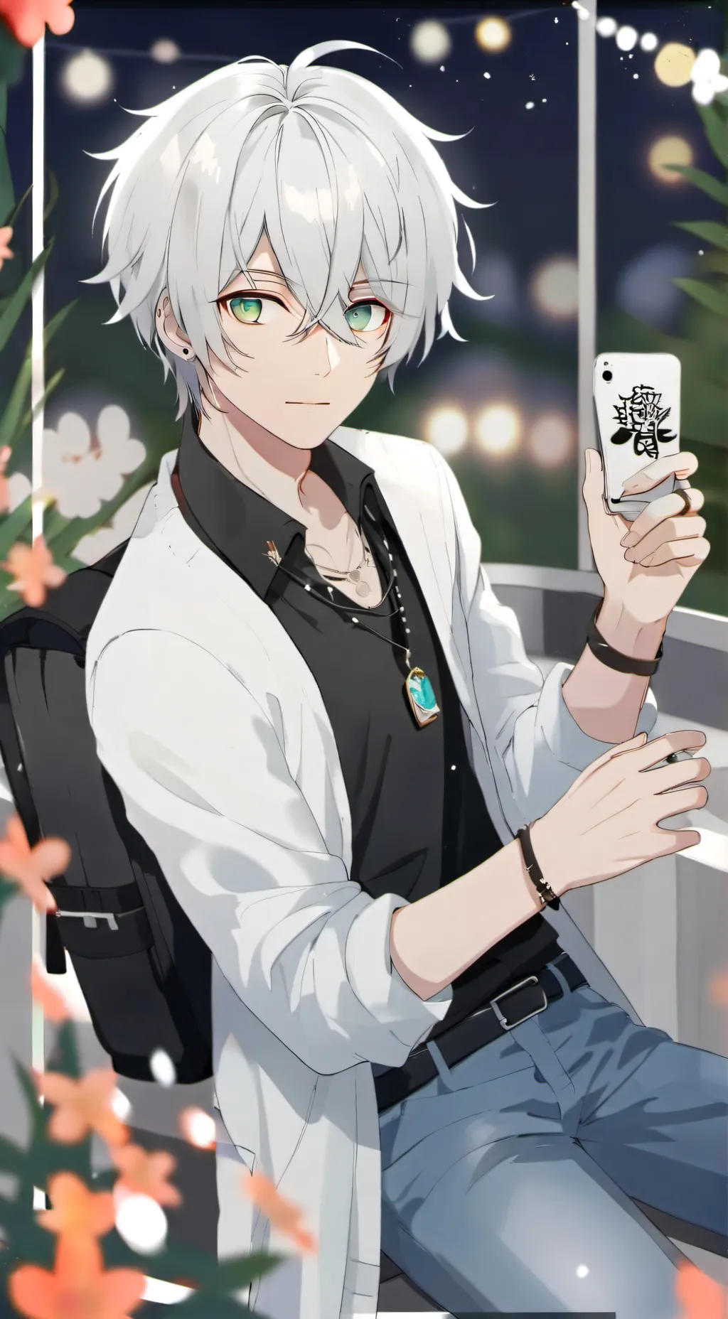 ai character: noah background