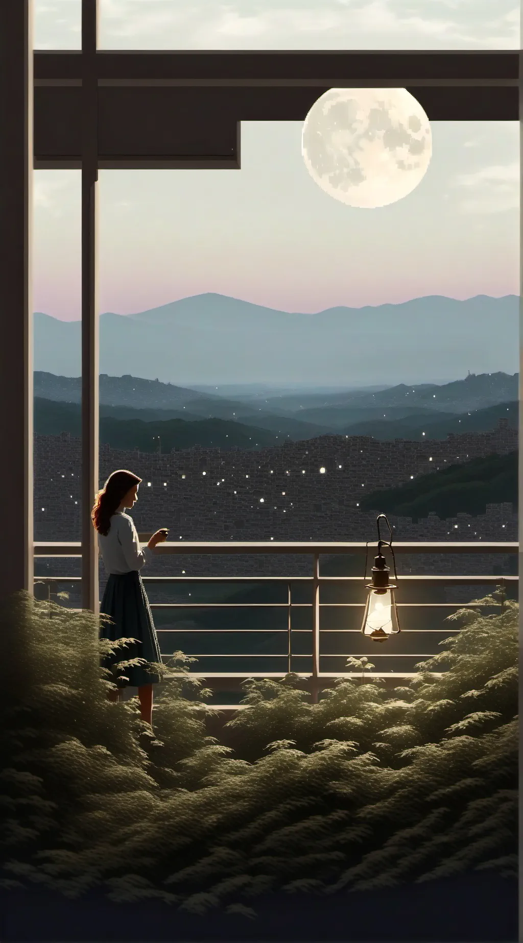 ai character: maman  background