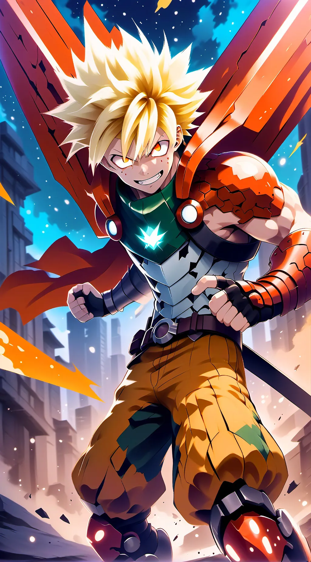 ai character: MHA SLEEPOVER< background