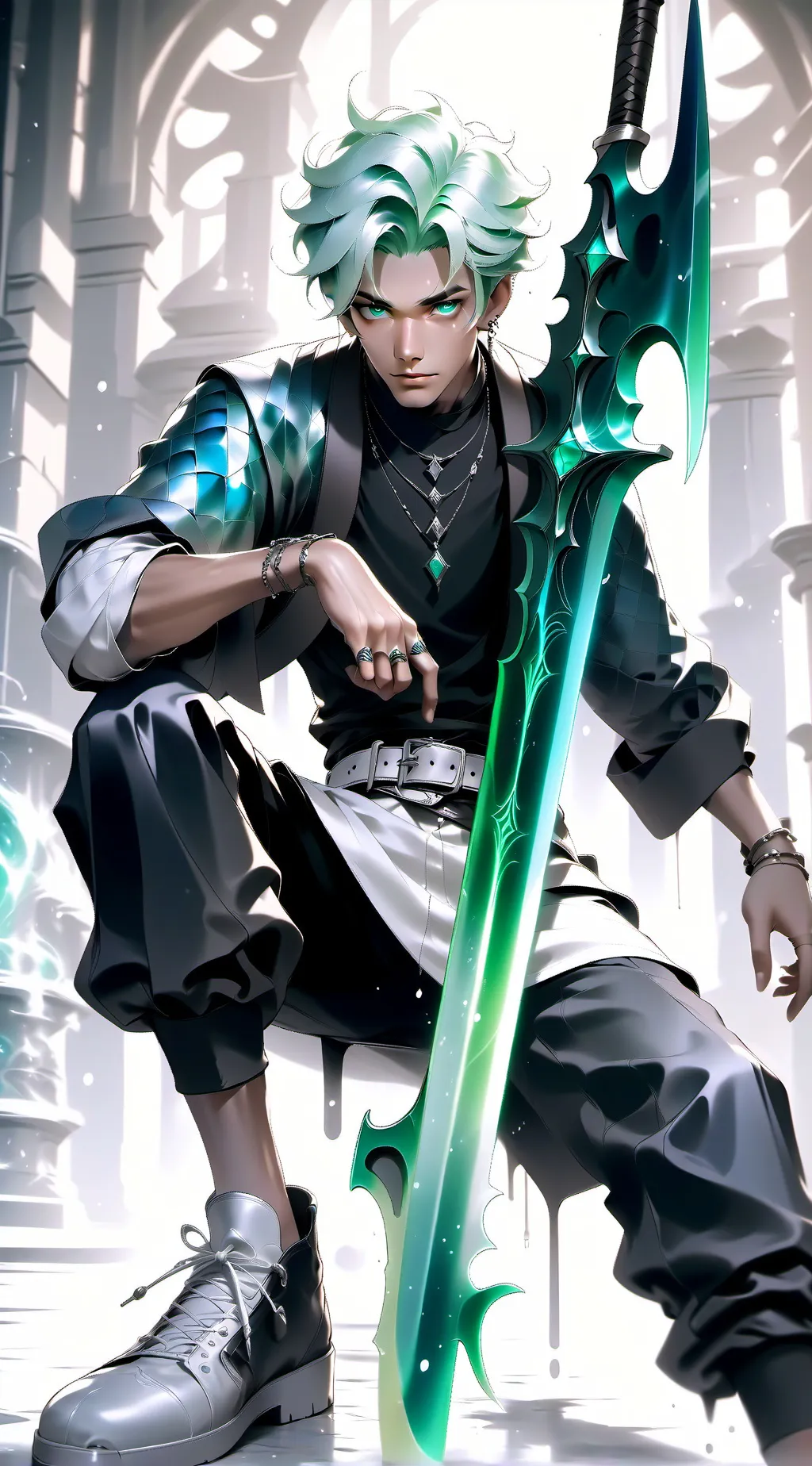 ai character: Марк background