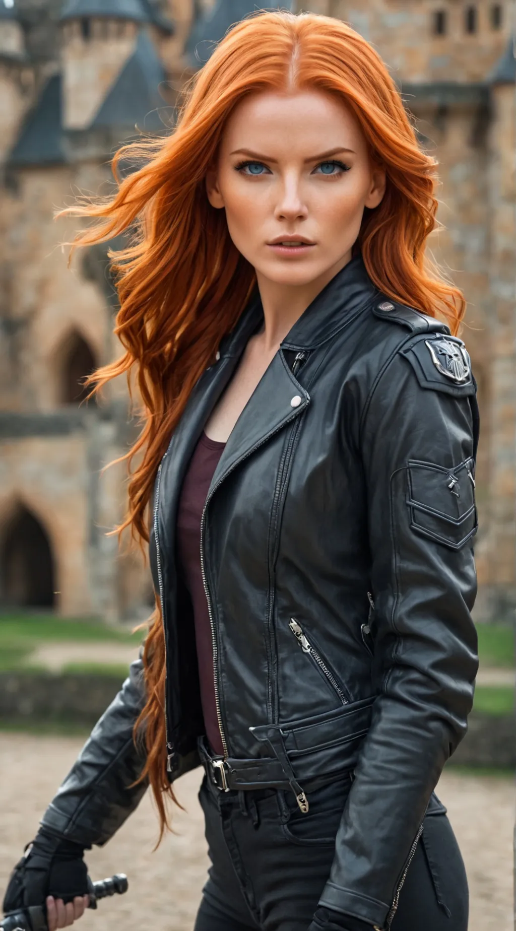 ai character: Scarlett background