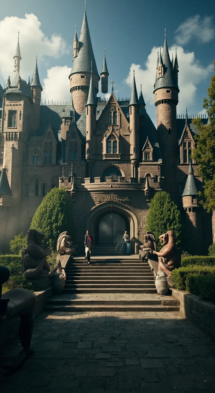 ai character:  School Of Magic background