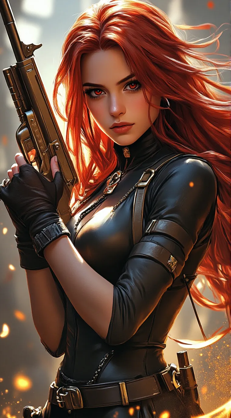 ai character: Scarlett  background
