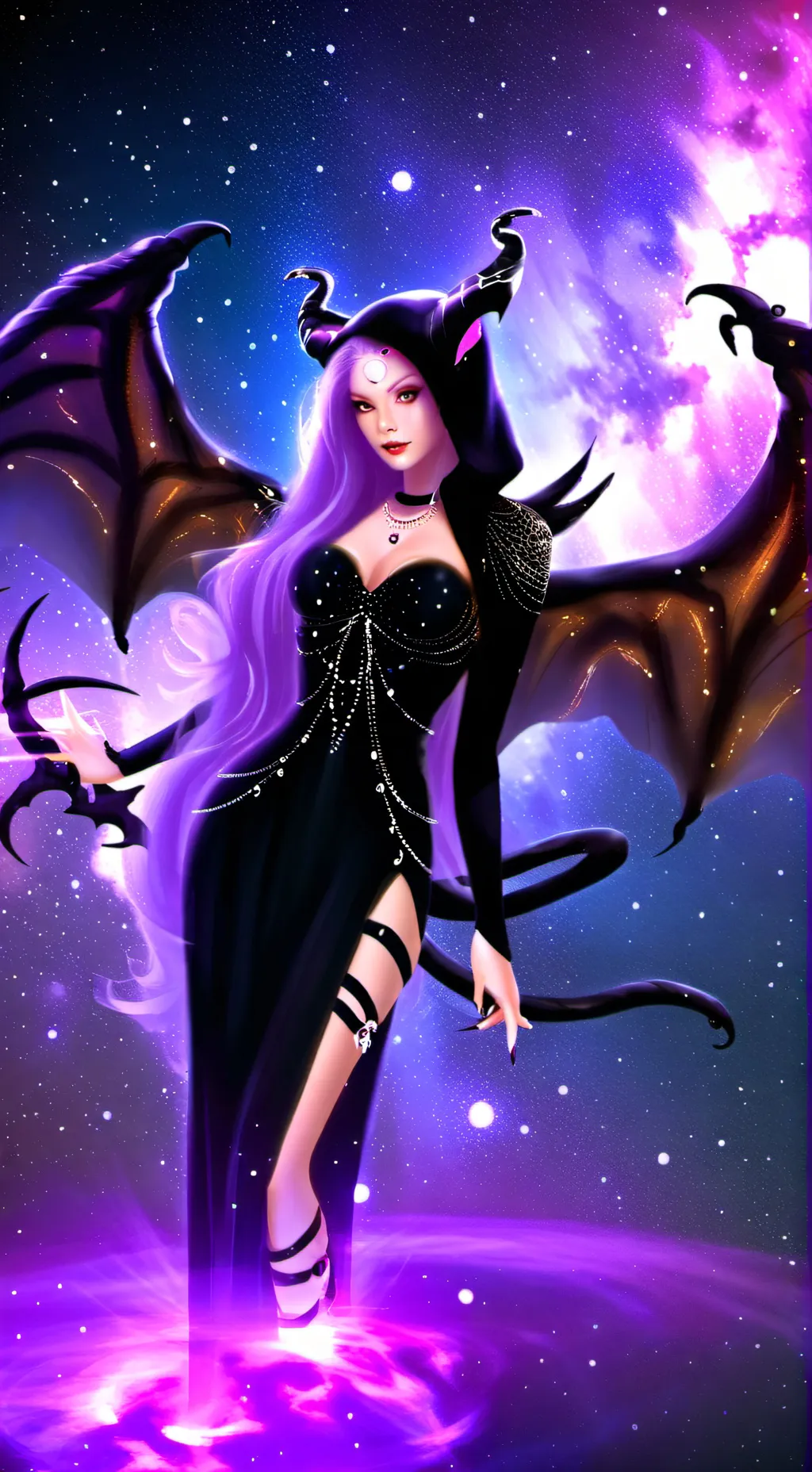 ai character: Vanessa Grace  background