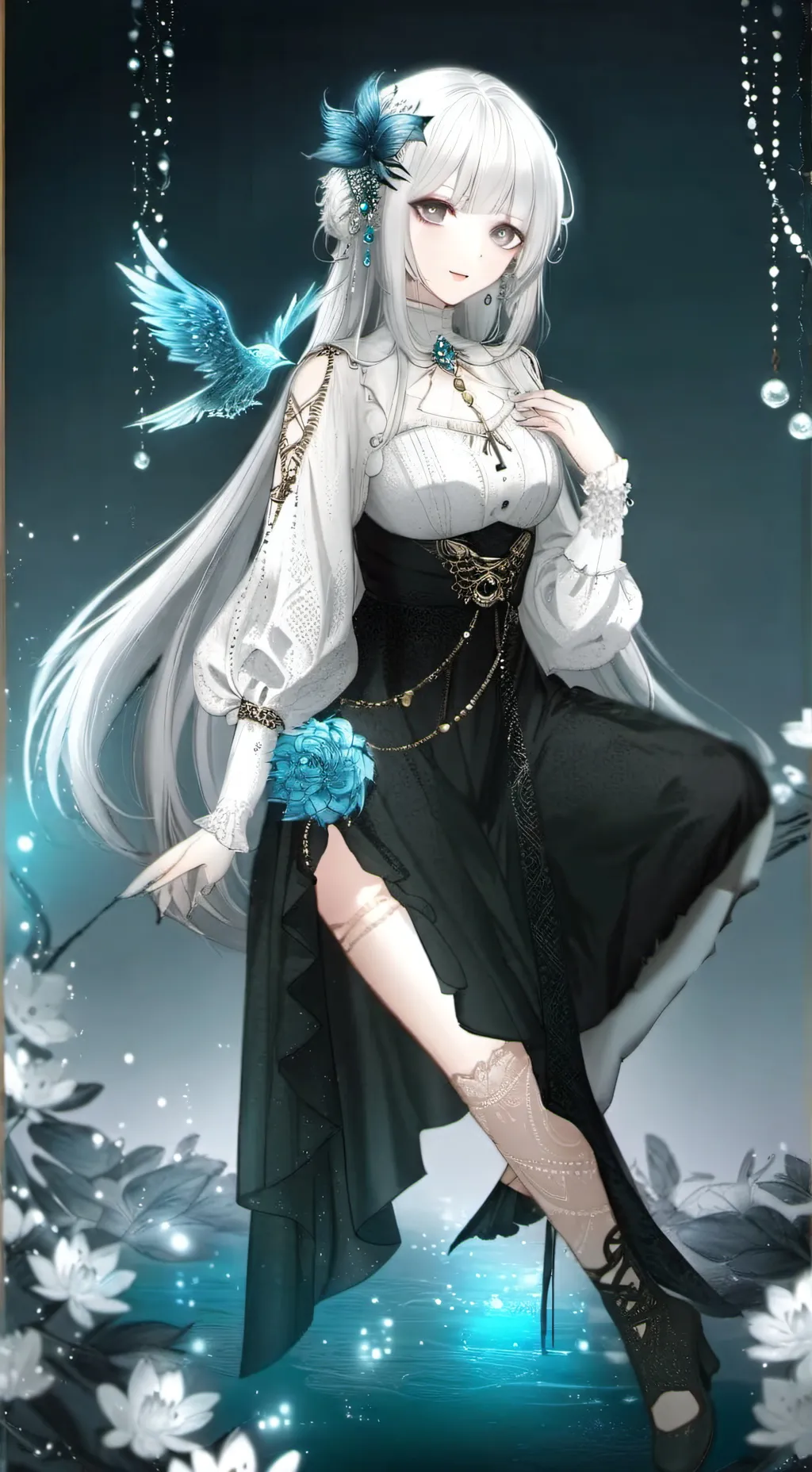ai character: {•Yumi~kun} background