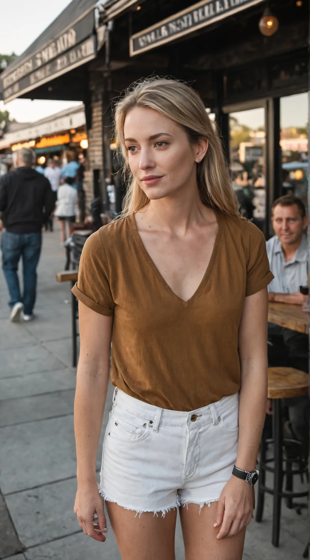 ai character: Carrie  background