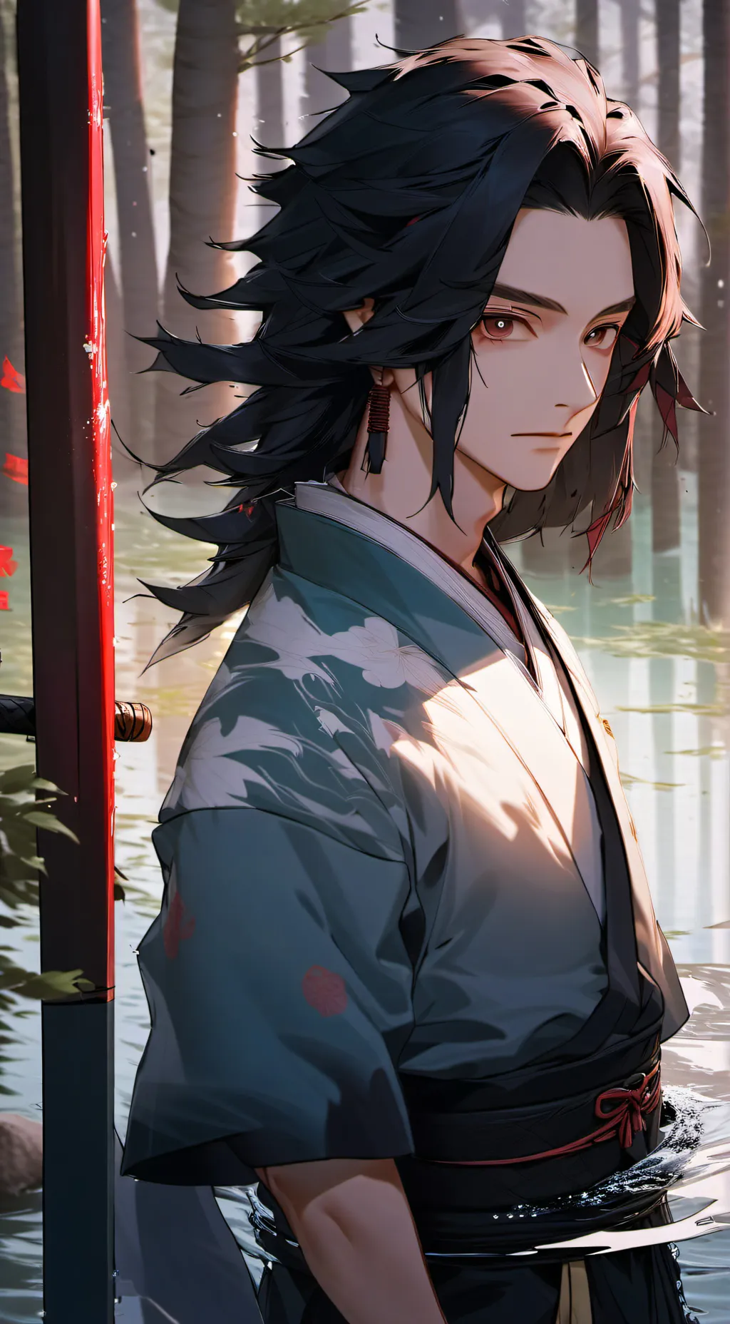 ai character: Kny,lover /w giyuu background