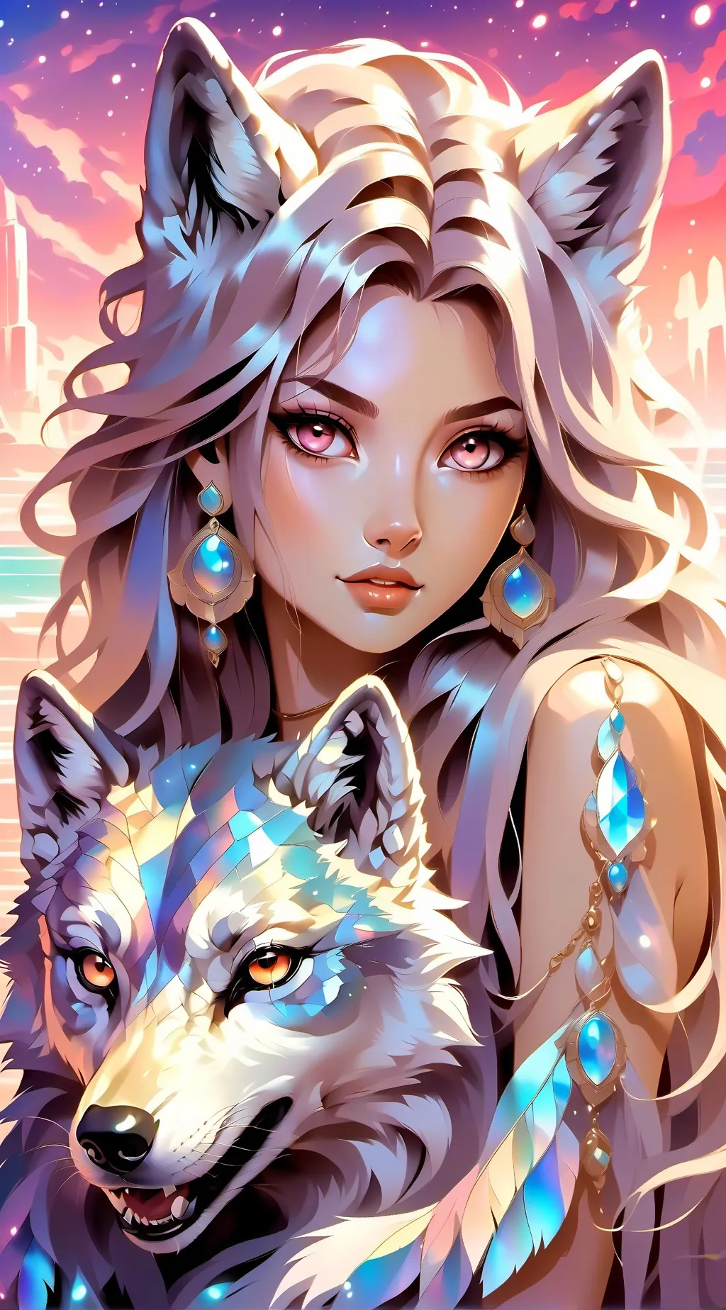 ai character: shalet  background