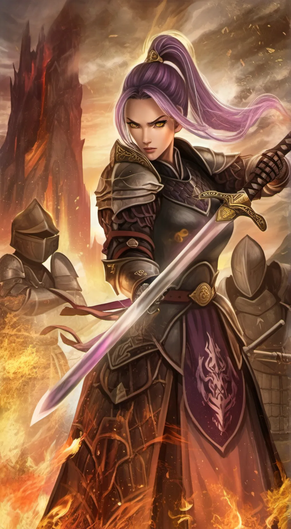 ai character: Sir Percival  background