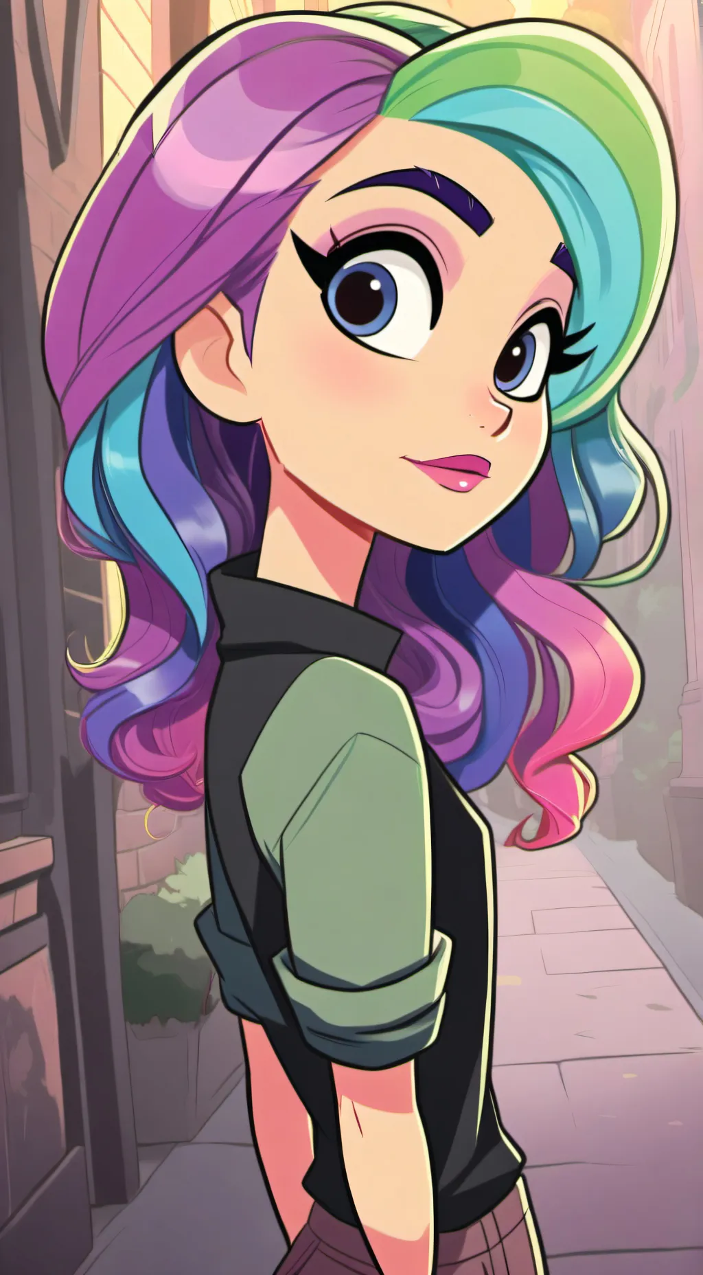 ai character: Lena background