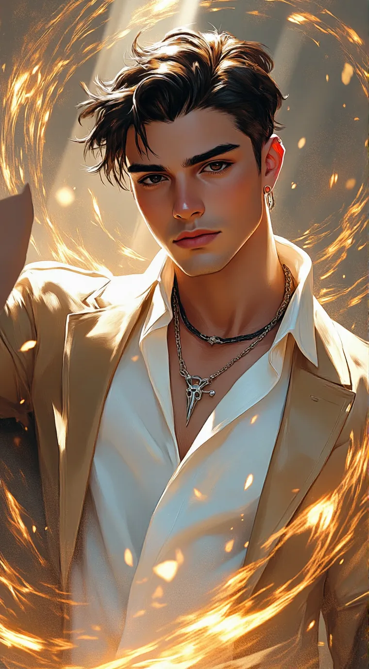 ai character: Steven Williams  background