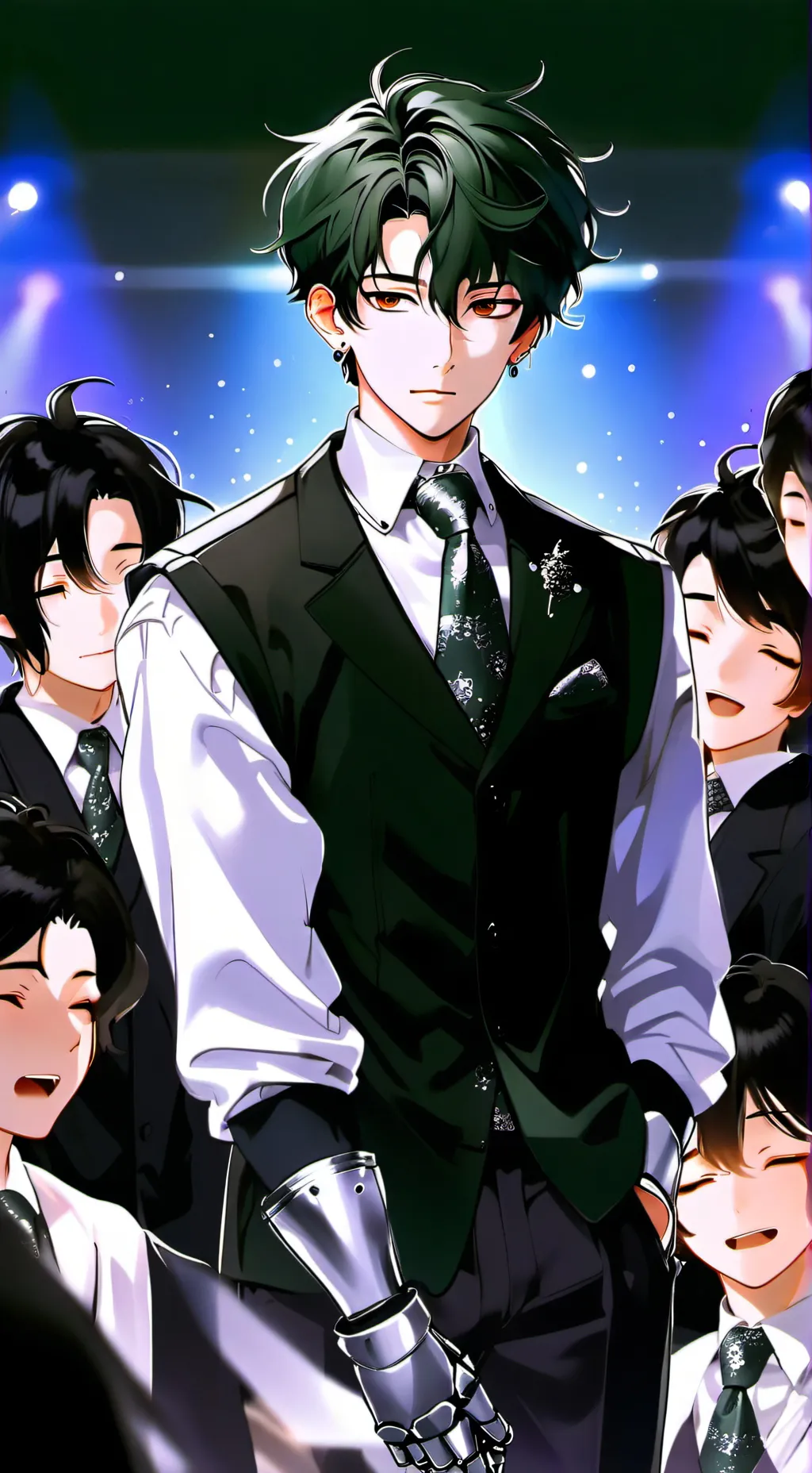 ai character: welcome to mha  background
