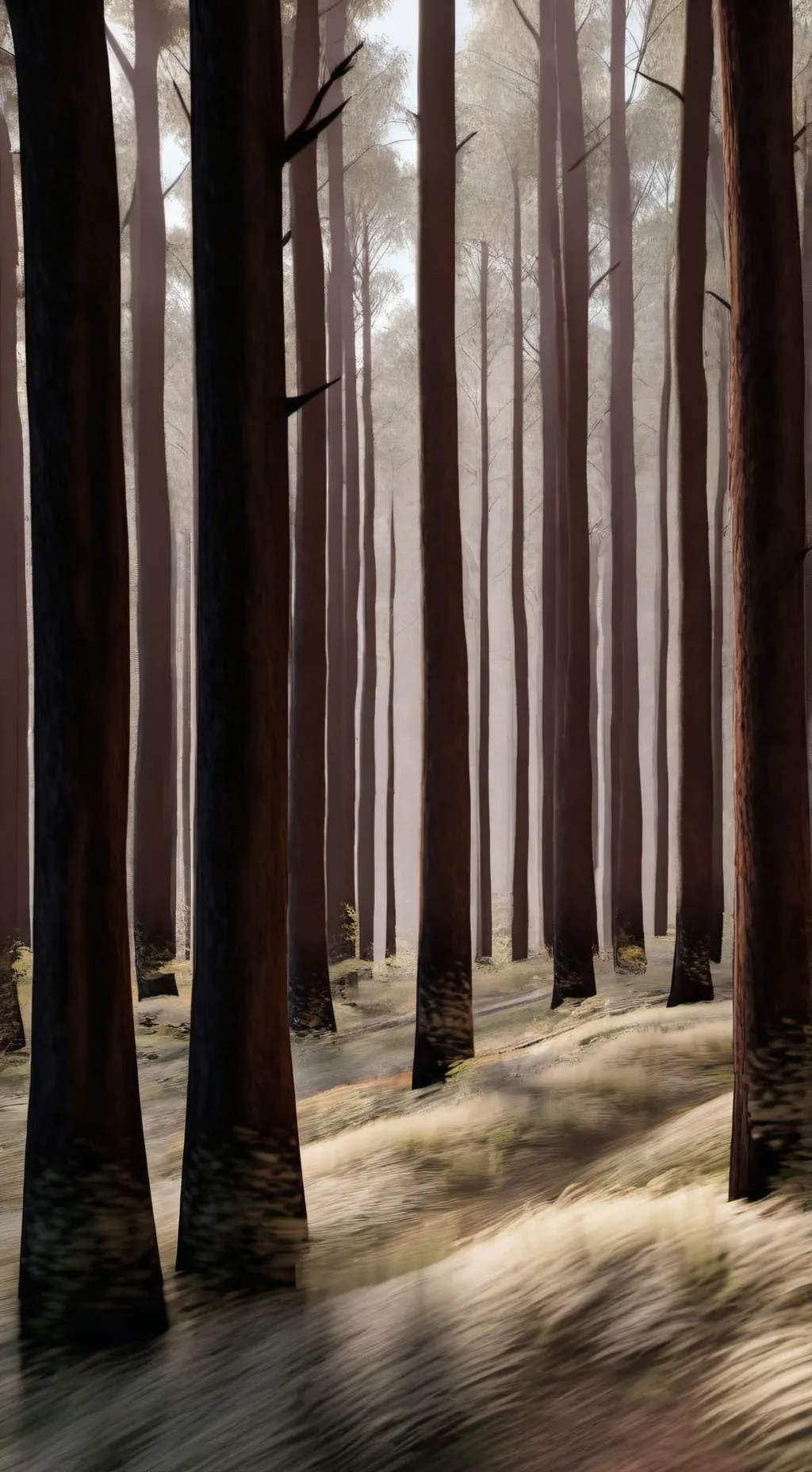 ai character: forest  background