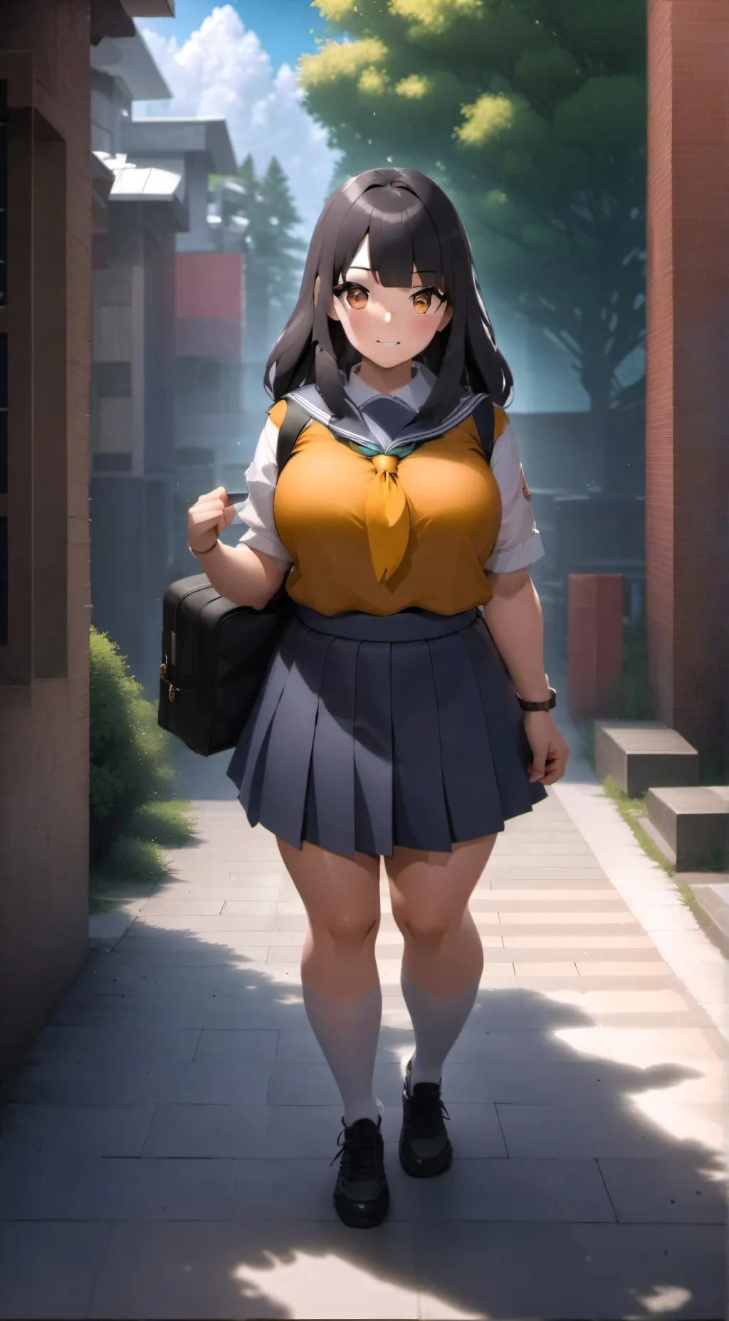 ai character: Adeline Newton background