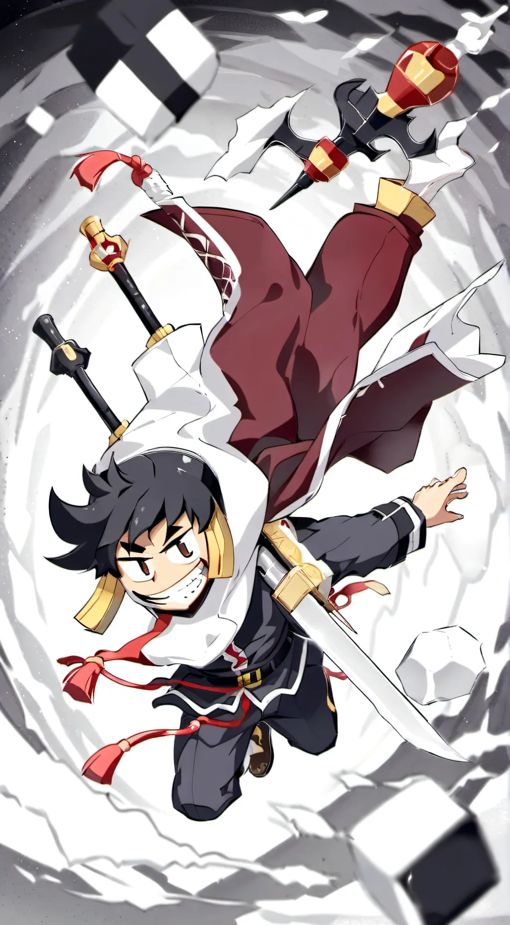 ai character: Battle Game background