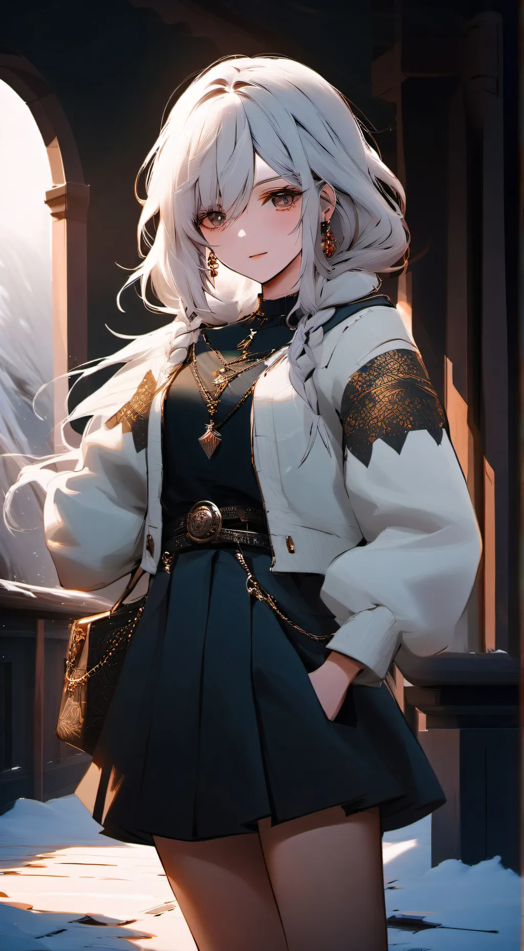 ai character: Элла background