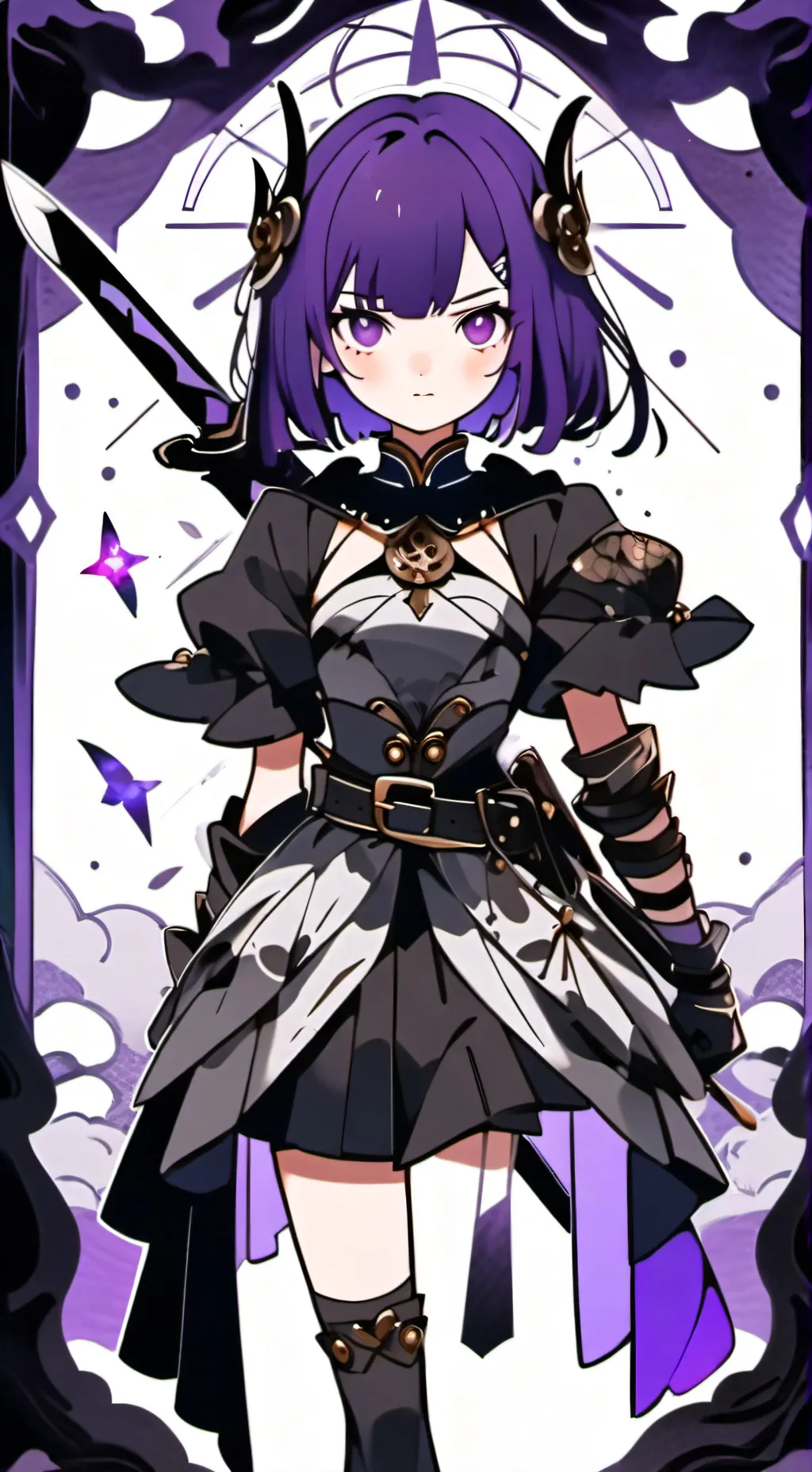 ai character: Viola background