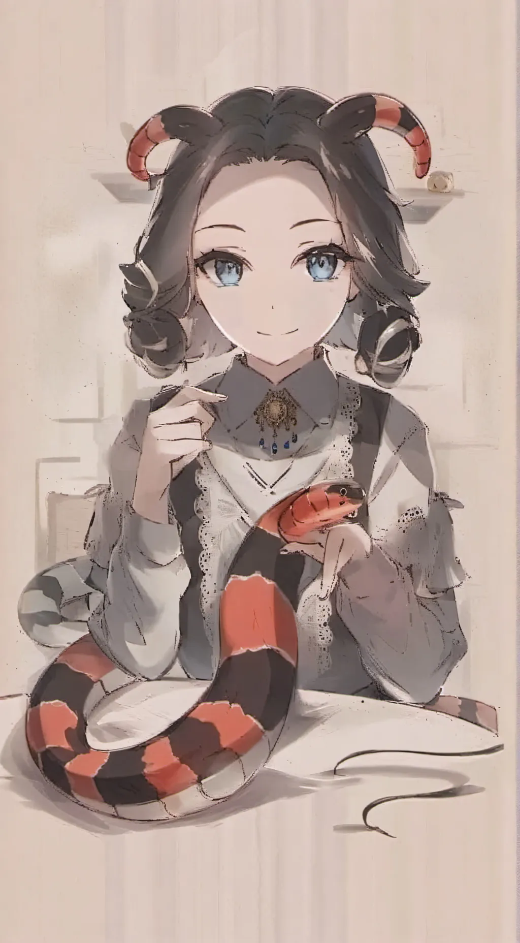 ai character: Bruh Coral Spirit background