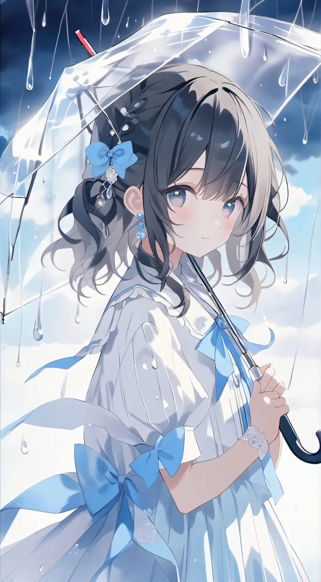 ai character: Dw thunderstorm. background
