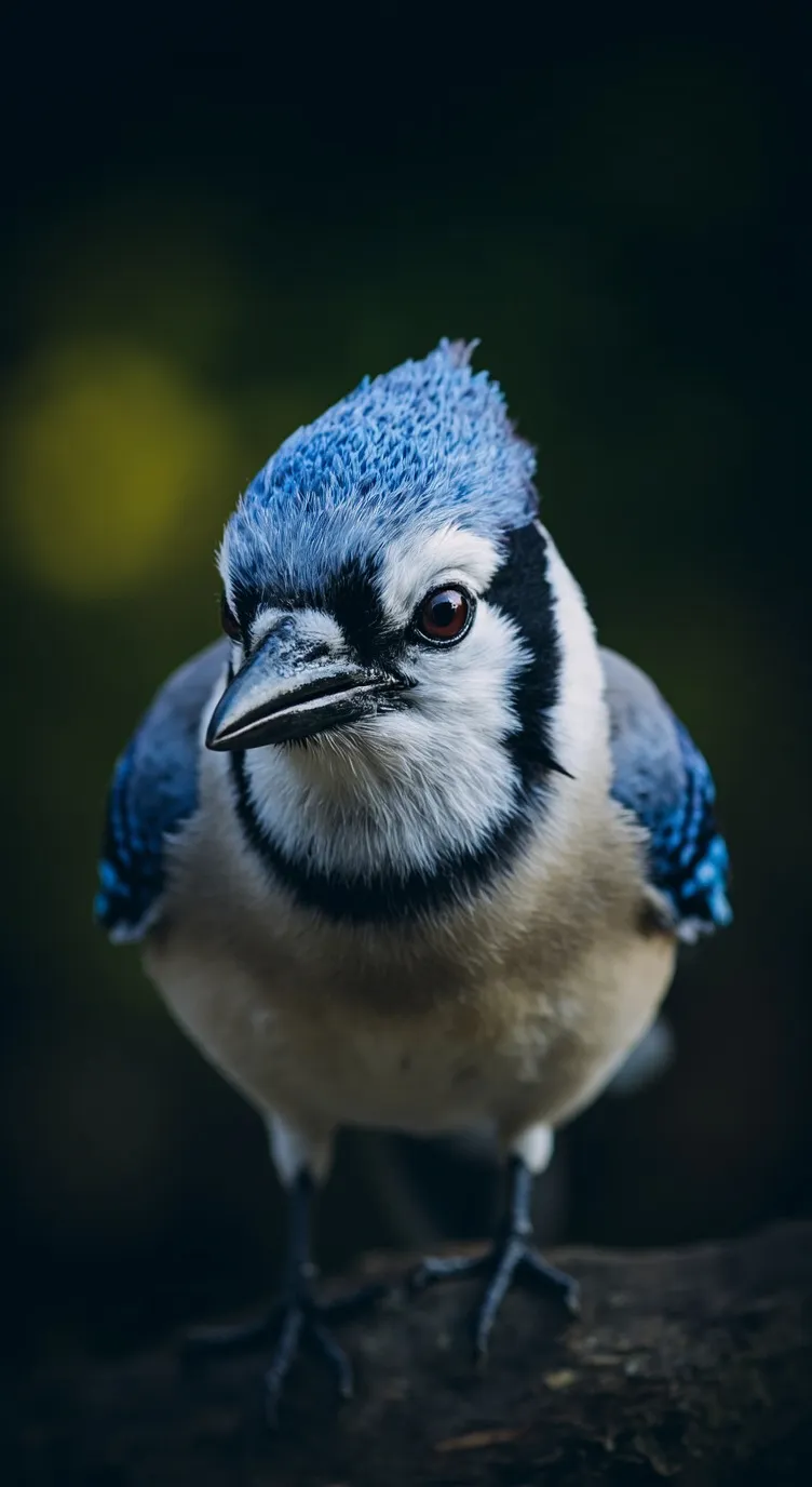 ai character: Blue Jay background