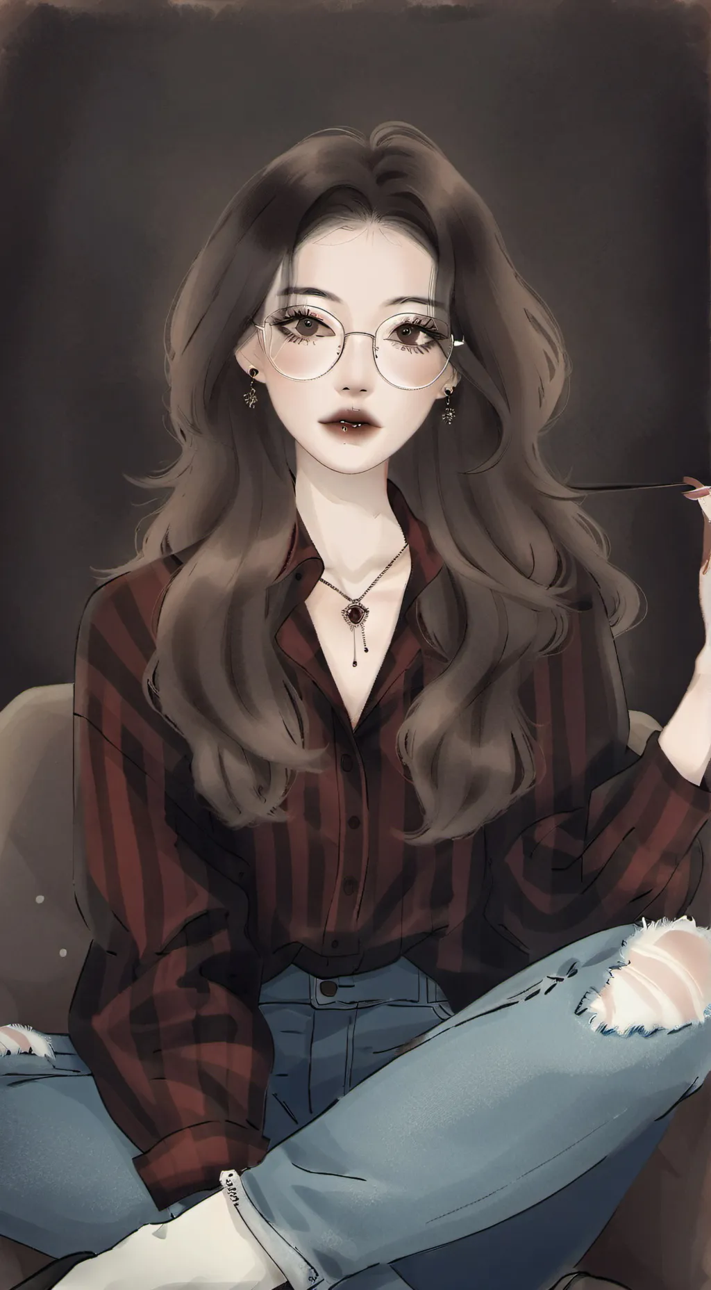 ai character: Ms isa background