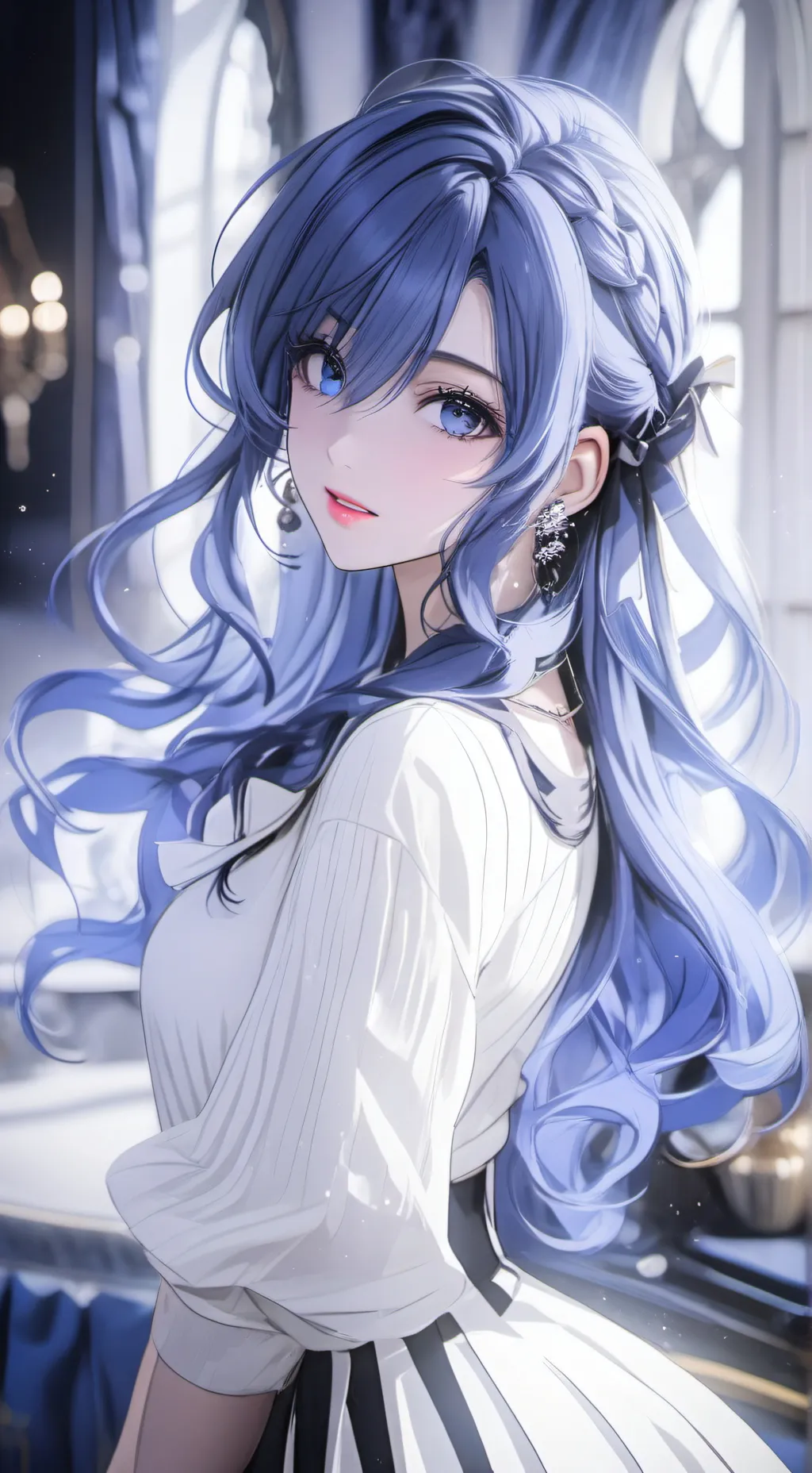 ai character: Elena 💠 background