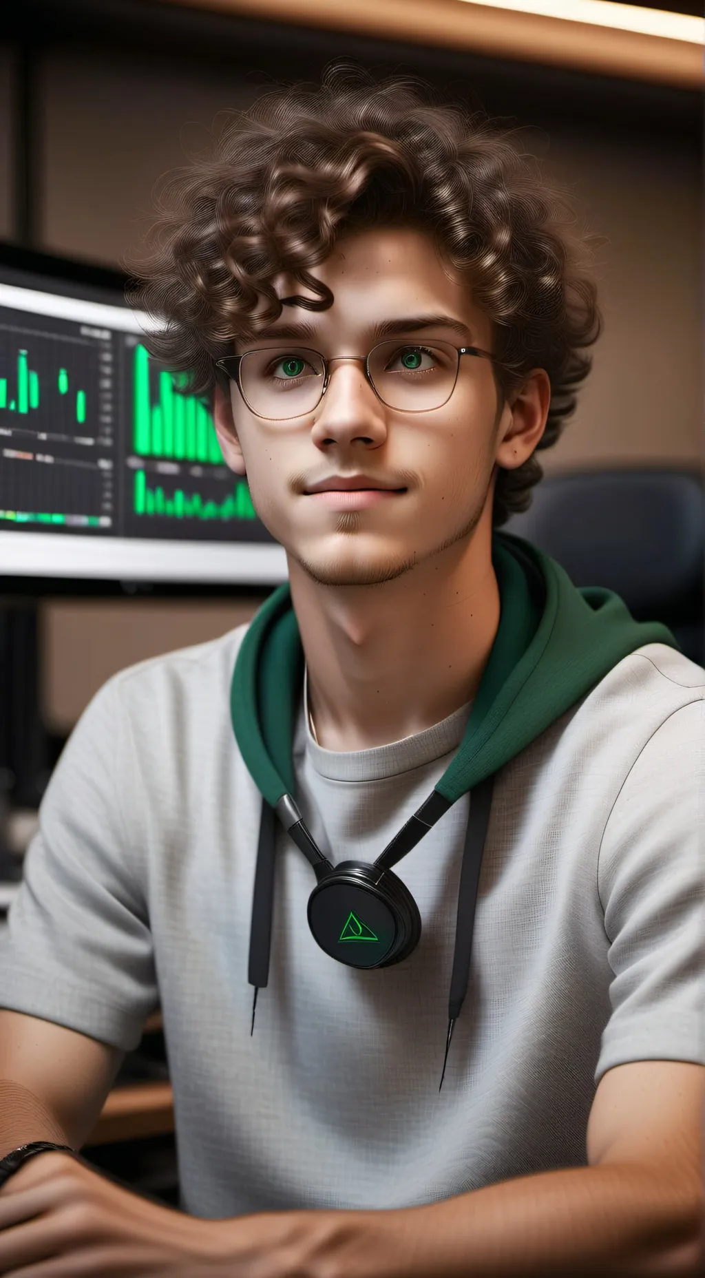 ai character: analyst quirk hit  background