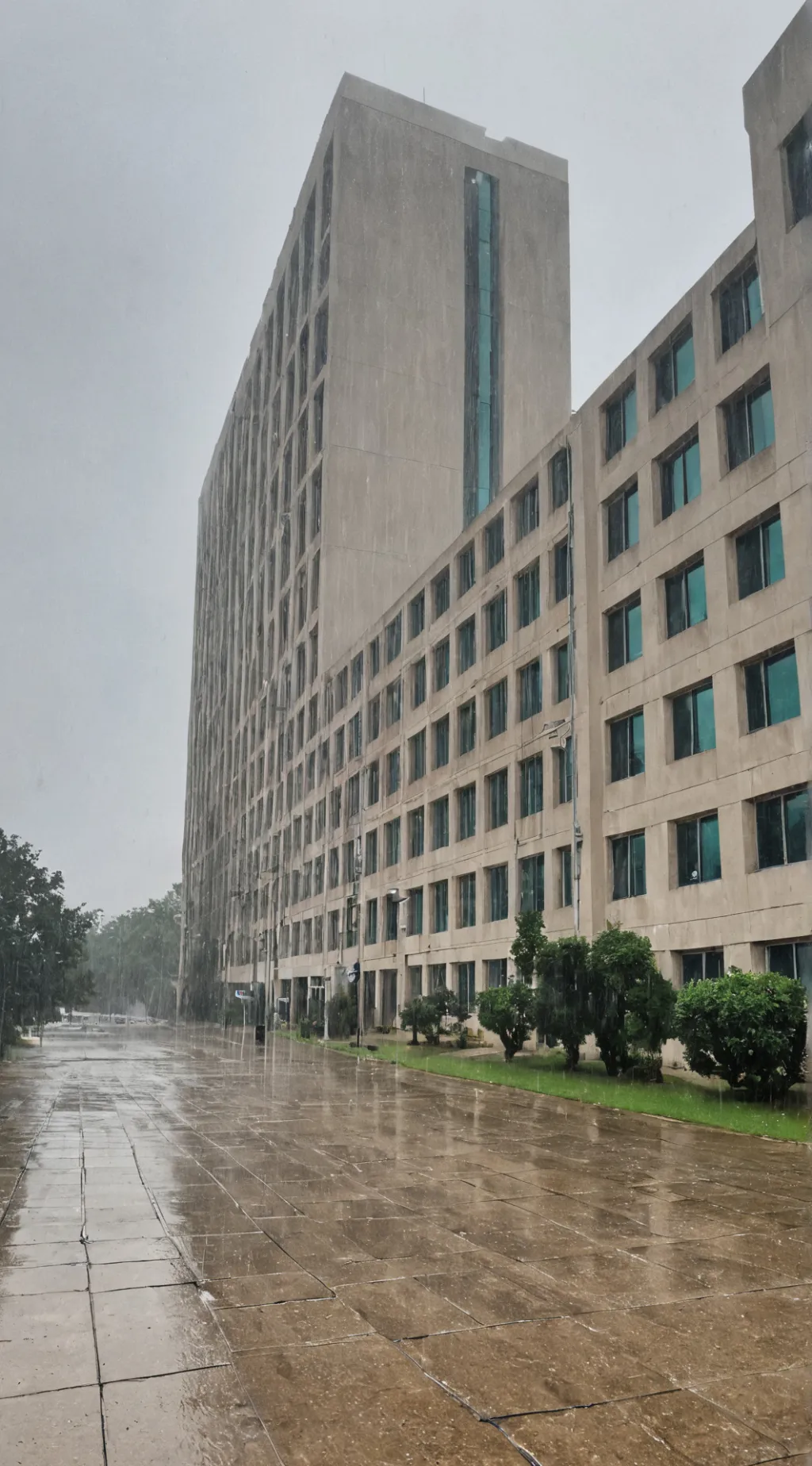 ai character: Hybrid school background