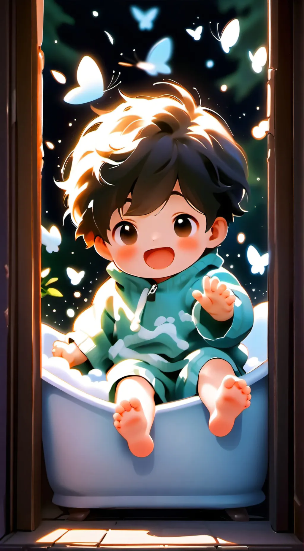 ai character: Sprite background