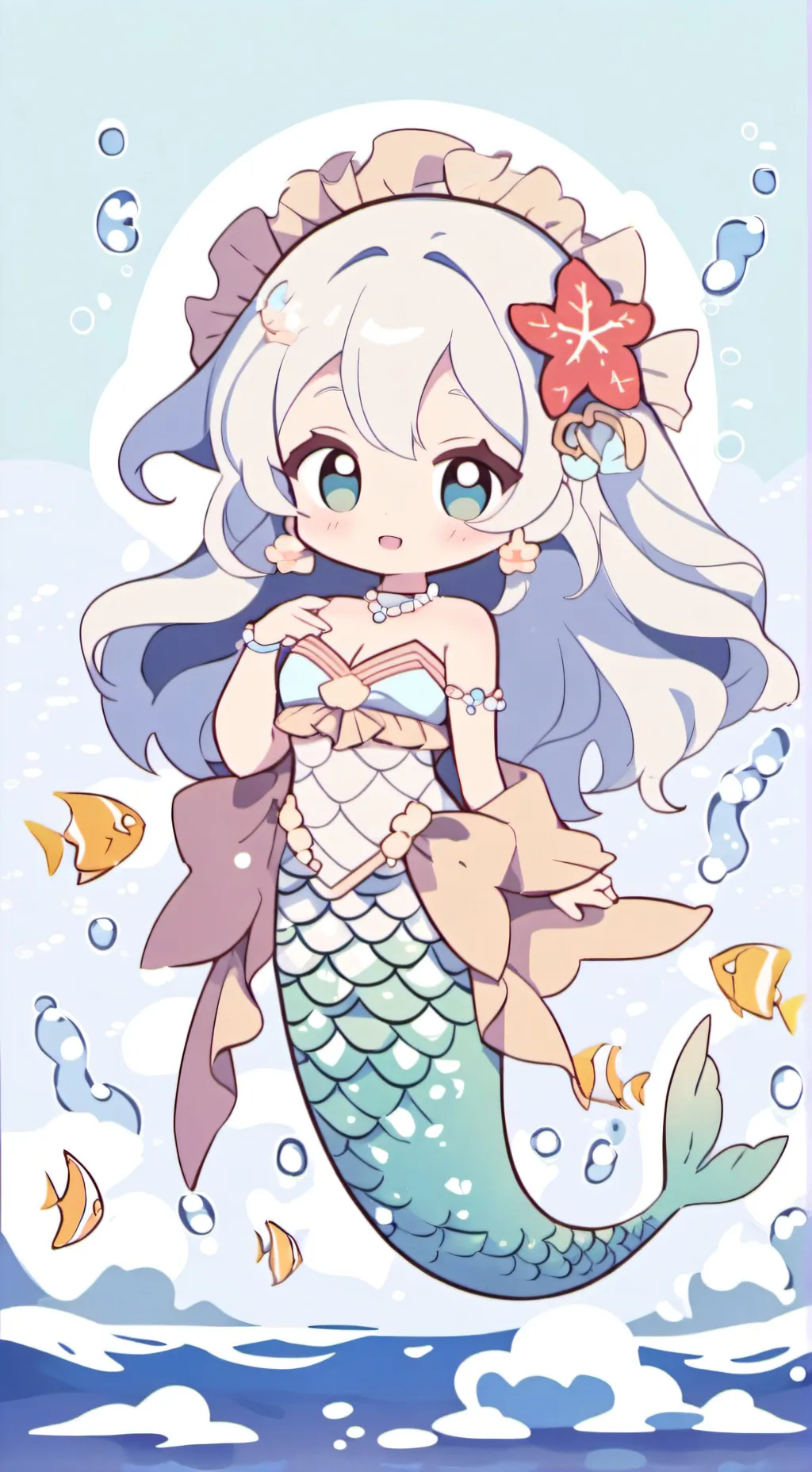 ai character: bebe sirena  background