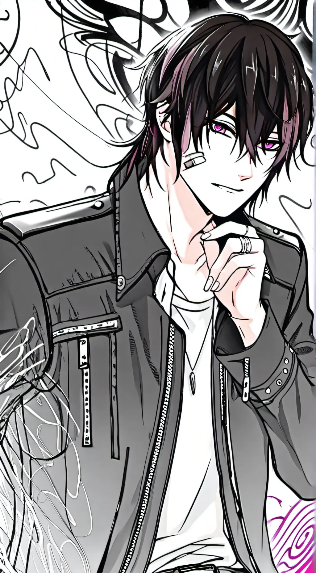 ai character: Mha rehab  background